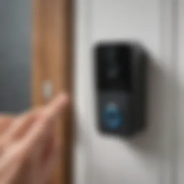 Smart doorbell security system with advanced features