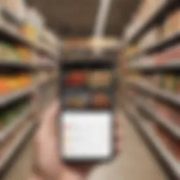 Innovative Grocery Checklist App Interface