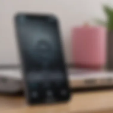 Elevate Your Device Upgrade Experience Sophisticated mobile upgrade concept
