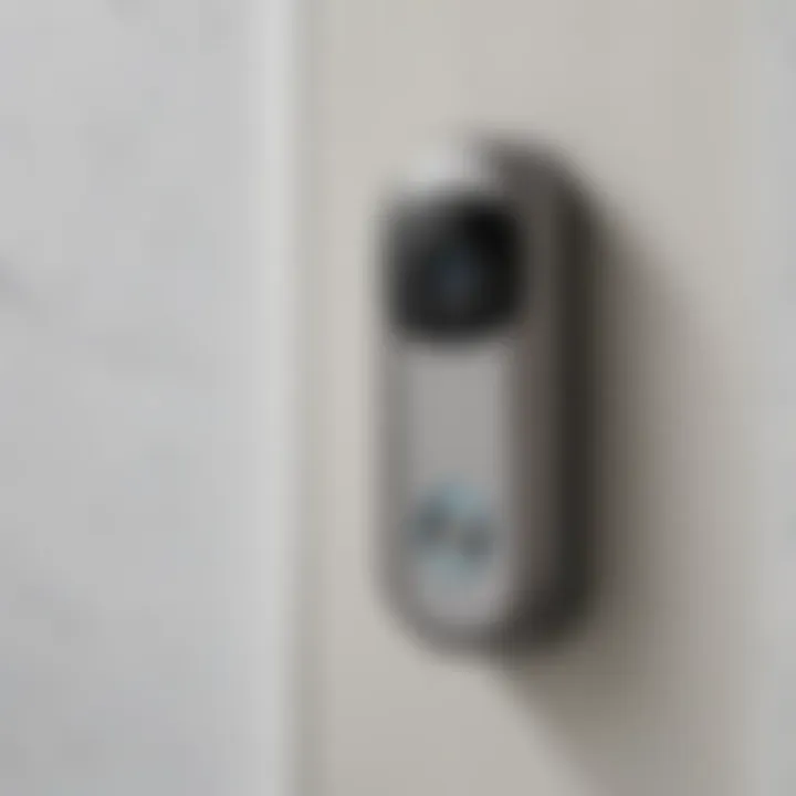 Sophisticated Security Doorbell Design