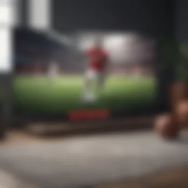 Interactive Sports Streaming on YouTube TV YouTube TV sports streaming interface