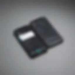 Mobile device settings interface showing app restrictions