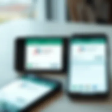 User interface demonstrating native PDF saving feature