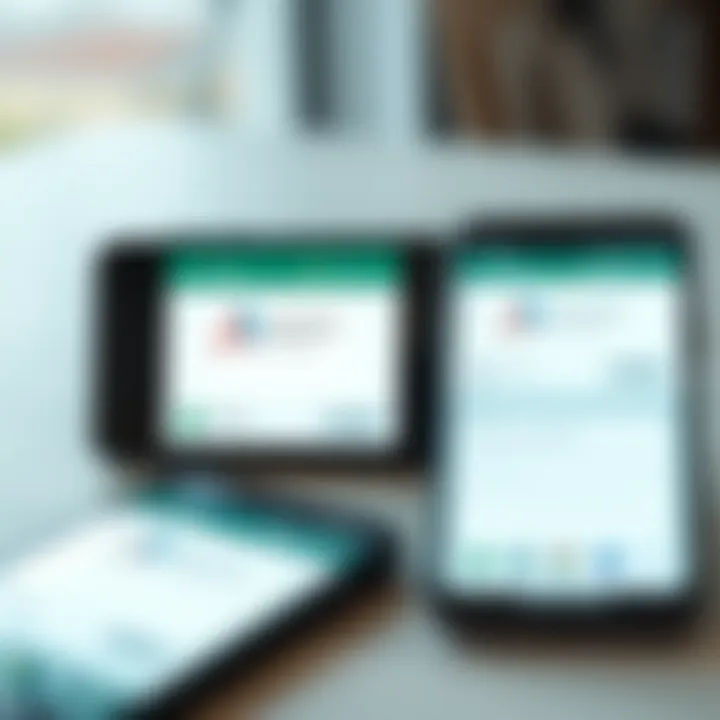 User interface demonstrating native PDF saving feature