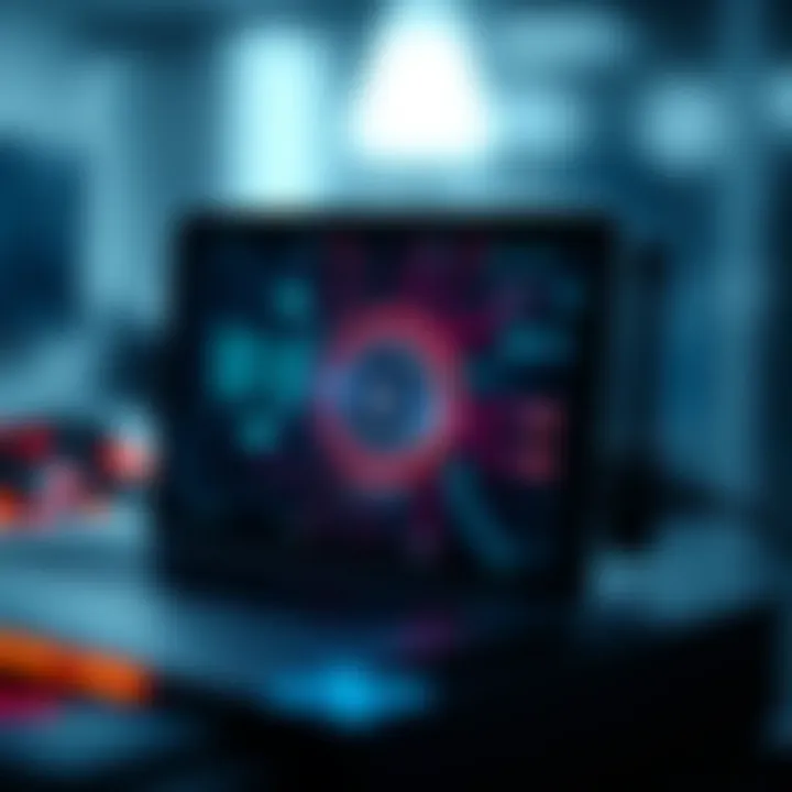 Visual depiction of the technology stack behind the Mega Boom app