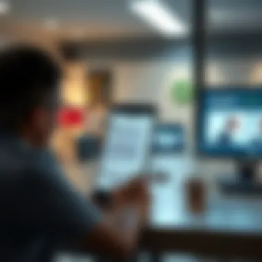 Visual representation of the benefits and drawbacks of the app