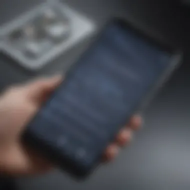 Exploring Carrier Plans A smartphone displaying various carrier plans.