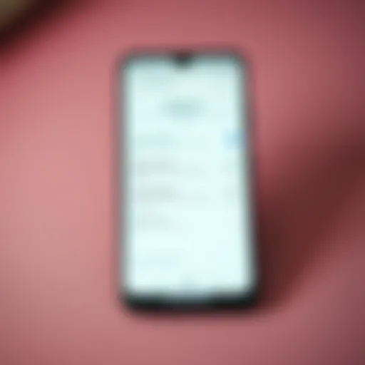 Customizing ringtone settings on an Android device