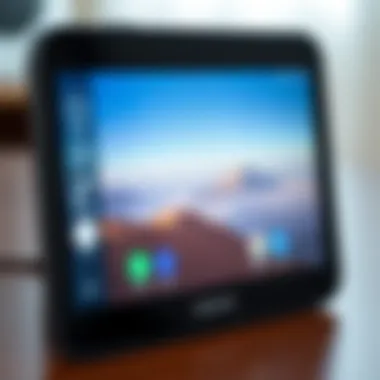 Samsung Smart View interface on a device