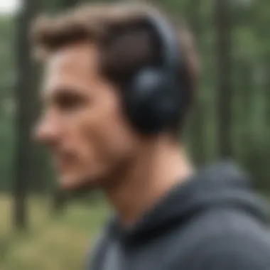 Comfortable wireless headphones for seamless workouts