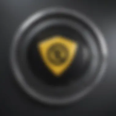 Security shield icon representing safety