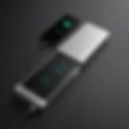 Elegant power bank with digital display