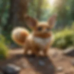 Eevee in its natural habitat