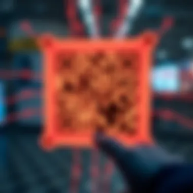 Overview of QR code functionalities in the Google app