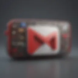 Illustration depicting the seamless connection between YouTube and Gmail accounts.