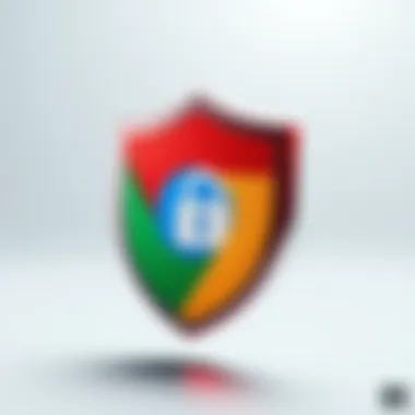 Security shield symbolizing enhanced browser protection