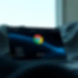 A sleek interface showcasing the latest Chrome features