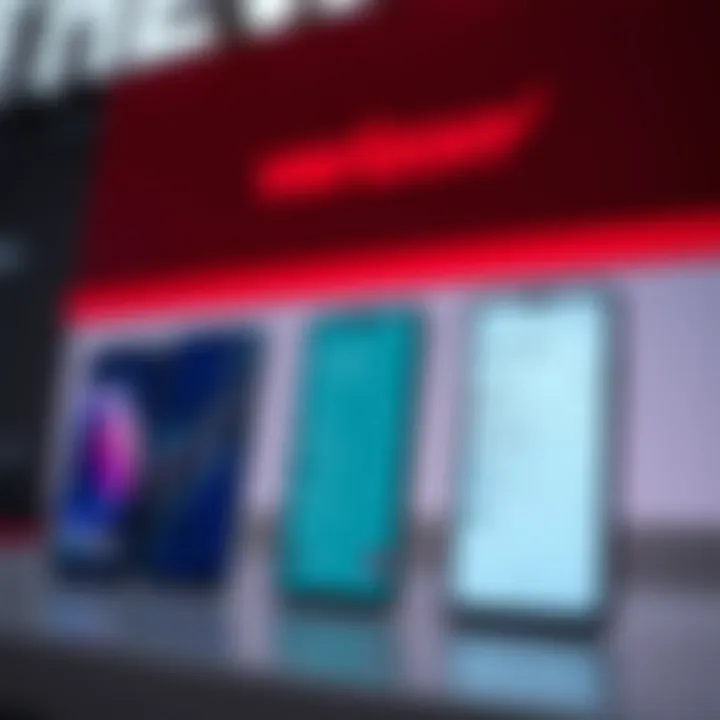 Detailed specifications of popular smartphones available at Verizon