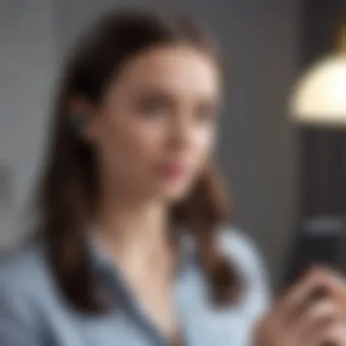 Virtual Assistant Help Virtual assistant on smartphone helping check phone number