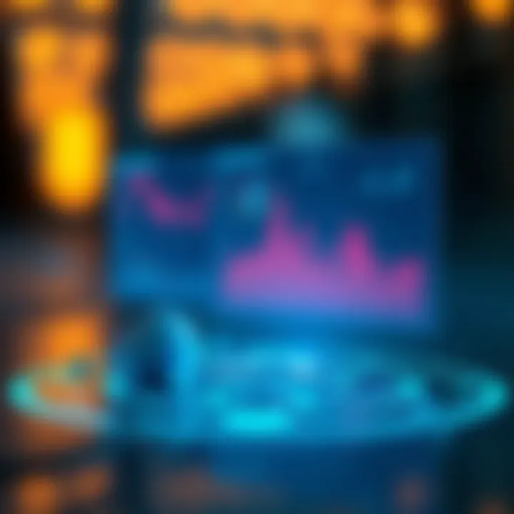 Graphical representation of market dynamics related to wireless audio technology.