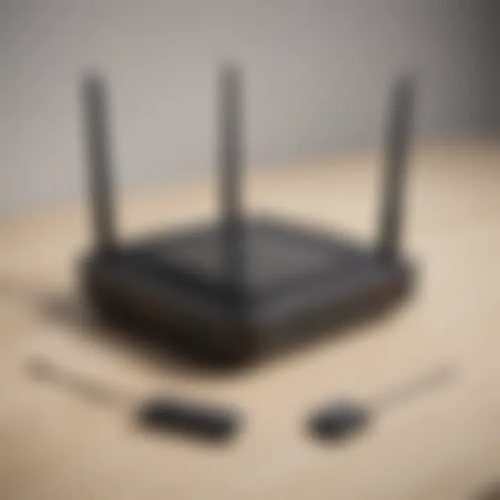 WiFi Router Features Infographic